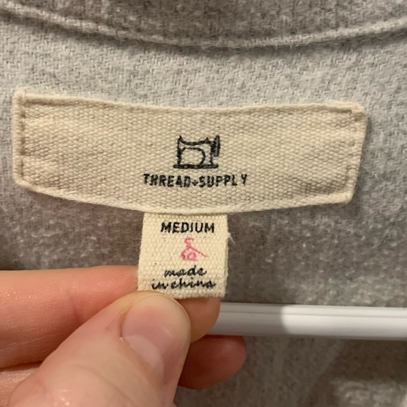 Ivory Button Down - Picture 5 of 6